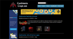 Desktop Screenshot of castlevaniacrypt.com